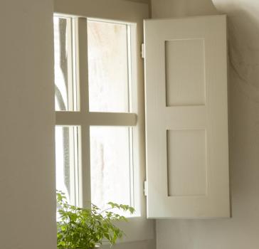 Natural light in the rooms of Arkhé Hotel Boutique